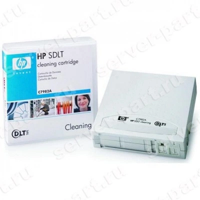 Картридж чистящий для стримера HP C7982A SDLT(C7982-60000) Картридж чистящий для стримера HP C7982A SDLT(C7982-60000)