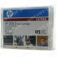 Картридж для стримера HP DDS3 24Gb 125m(C5708A)