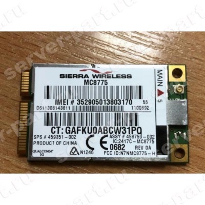 Модуль WWAN HP hs2300 (Sierra) High-Speed Downlink Packet Access (HSDPA) MINCD Cingular USB miniPCI-E(MC8775) (ХПЕ) Модуль WWAN HP hs2300 (Sierra) High-Speed Downlink Packet Access (HSDPA) MINCD Cingular USB miniPCI-E(MC8775) (ХПЕ)