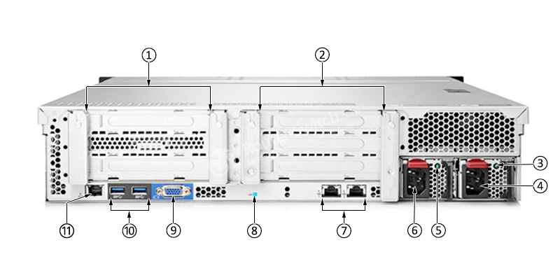 HPE-833972-B21-Задний HPE-833972-B21-Задний
