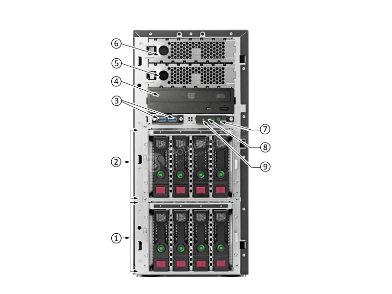 HPE-834607-001-Передний HPE-834607-001-Передний