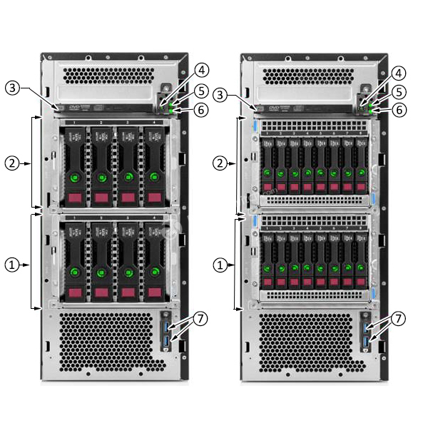 HPE-840667-S01-Передний HPE-840667-S01-Передний