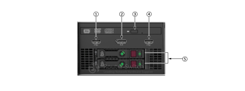 Компоненты универсального отсека для носителей HPE DL388 Gen10 SFF Компоненты универсального отсека для носителей HPE DL388 Gen10 SFF